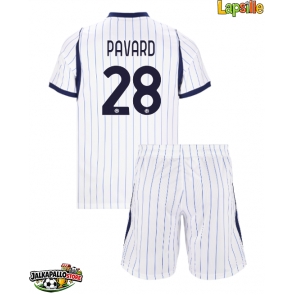 Inter Milan Benjamin Pavard #28 Vieraspaita Lapsille 2026-27 Lyhythihainen (+ shortsit)